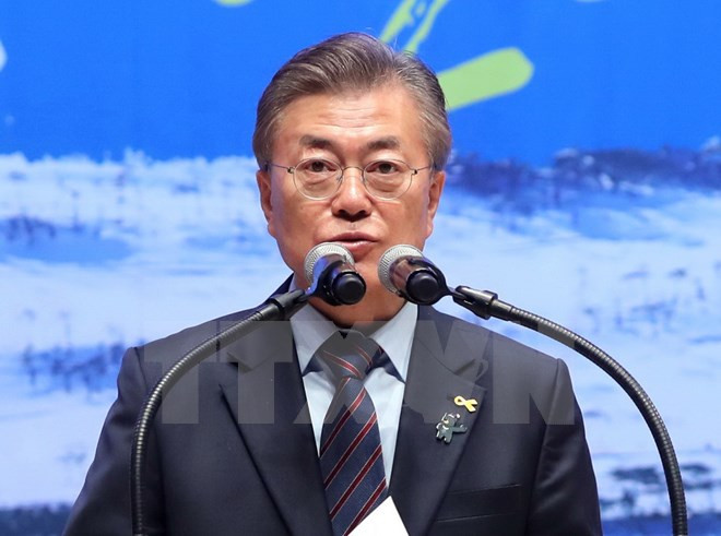 Líder partidista vietnamita felicita a nuevo presidente de Sudcorea ảnh 1