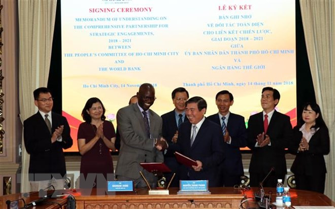 Ciudad Ho Chi Minh y Banco Mundial firman memorando de asociación integral ảnh 1 Ciudad Ho Chi Minh y Banco Mundial firman memorando de asociación integral ảnh 1