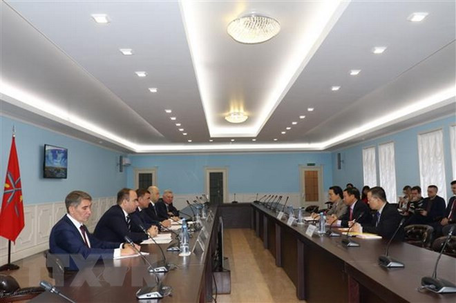 Embajador vietnamita aboga por mayor cooperación con localidad rusa ảnh 1 Embajador vietnamita aboga por mayor cooperación con localidad rusa ảnh 1