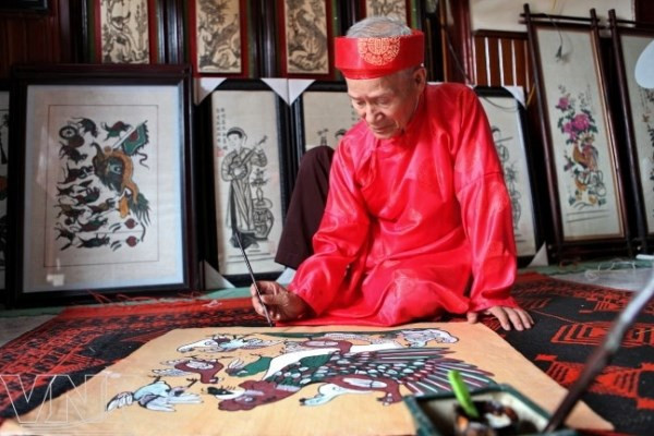 Invertirán millones de dólares para preservar pinturas folclóricas de Dong Ho ảnh 1