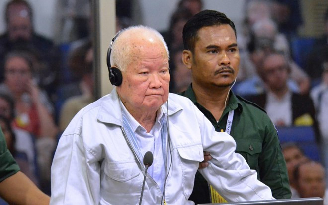 Camboya condena a cadena perpetua a líderes de Khmers Rojos por genocidio ảnh 1 Camboya condena a cadena perpetua a líderes de Khmers Rojos por genocidio ảnh 1