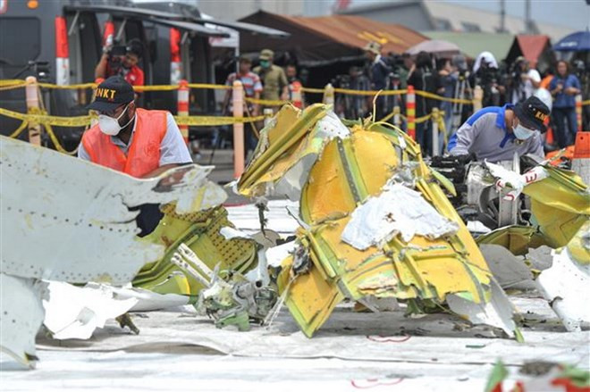 Indonesia concluye búsqueda de pasajeros del avión accidentado de Lion Air ảnh 1 Indonesia concluye búsqueda de pasajeros del avión accidentado de Lion Air ảnh 1