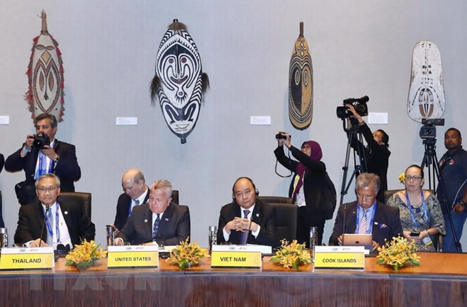 Premier de Vietnam inicia actividades en Cumbre de APEC ảnh 1 Premier de Vietnam inicia actividades en Cumbre de APEC ảnh 1