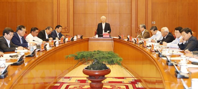 Máximo dirigente político de Vietnam insta a sancionar a entidades ineficientes en lucha anticorrupción ảnh 1 Máximo dirigente político de Vietnam insta a sancionar a entidades ineficientes en lucha anticorrupción ảnh 1