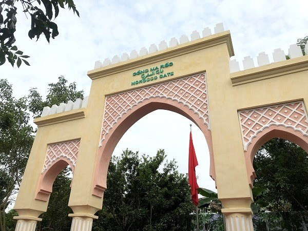 Renovada Puerta de Marruecos, símbolo de la amisad entre ese país y Vietnam ảnh 1 Renovada Puerta de Marruecos, símbolo de la amisad entre ese país y Vietnam ảnh 1