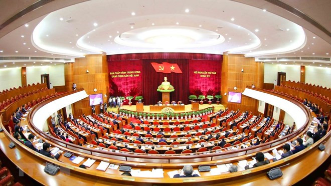 Militantes partidistas de Vietnam prometen fidelidad a la Patria y el pueblo ảnh 1 Militantes partidistas de Vietnam prometen fidelidad a la Patria y el pueblo ảnh 1