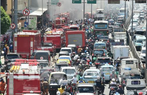 Indonesia sufre pérdidas millonarias por congestión de tráfico en Yakarta ảnh 1 Indonesia sufre pérdidas millonarias por congestión de tráfico en Yakarta ảnh 1