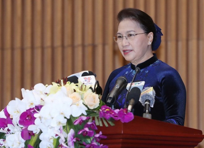 Presidenta de Asamblea Nacional de Vietnam insta a mejorar labores legislativas de Oficina parlamentaria ảnh 1 Presidenta de Asamblea Nacional de Vietnam insta a mejorar labores legislativas de Oficina parlamentaria ảnh 1