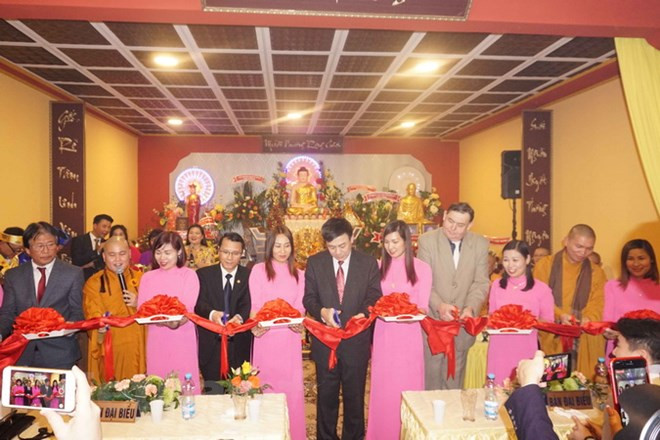Inauguran primer centro budista de Vietnam en República Checa ảnh 1 Inauguran primer centro budista de Vietnam en República Checa ảnh 1