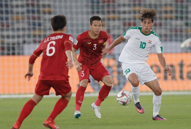 Futbolistas vietnamitas realizaron máximos esfuerzos en partido con Iraq, según entrenador ảnh 1 Futbolistas vietnamitas realizaron máximos esfuerzos en partido con Iraq, según entrenador ảnh 1