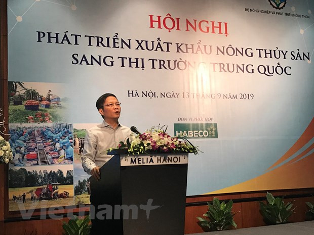 Ministros de Vietnam intensifican coordinación para impulsar exportación agrícola a China ảnh 1 Ministros de Vietnam intensifican coordinación para impulsar exportación agrícola a China ảnh 1