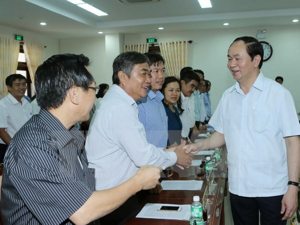 Presidente de Vietnam exhorta a Phu Yen a impulsar avance industrial ảnh 1 Presidente de Vietnam exhorta a Phu Yen a impulsar avance industrial ảnh 1