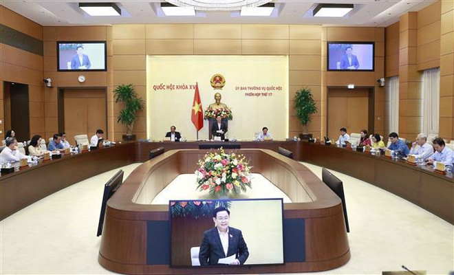 Concluye 17ª Reunión de Comité Permanente del Parlamento vietnamita ảnh 1 Concluye 17ª Reunión de Comité Permanente del Parlamento vietnamita ảnh 1