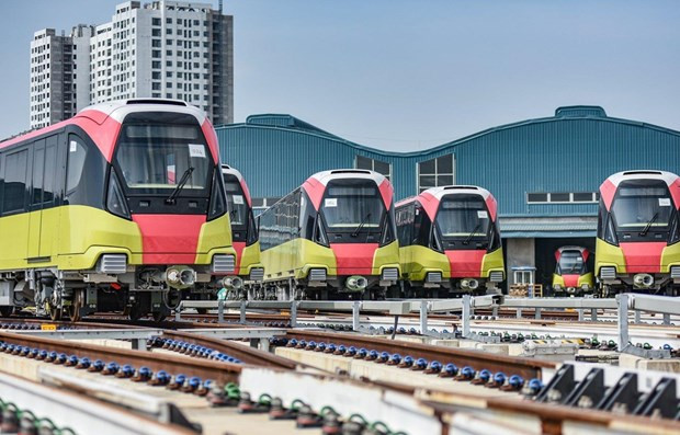 Otro sistema ferroviario urbano de Hanoi se probará a principios del próximo mes ảnh 1 Otro sistema ferroviario urbano de Hanoi se probará a principios del próximo mes ảnh 1