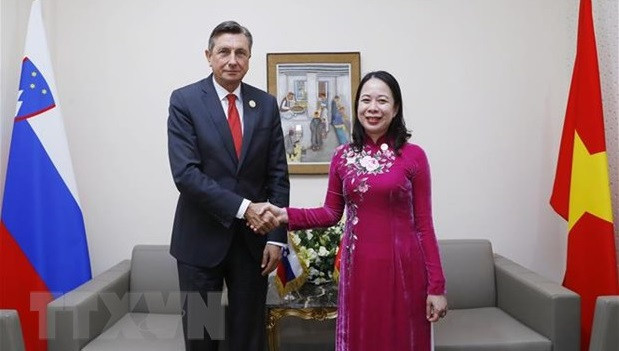Vicepresidenta de Vietnam sostiene encuentros con líderes mundiales ảnh 1