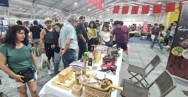 Empresas vietnamitas asisten a Feria Internacional de Santiago ảnh 1 Empresas vietnamitas asisten a Feria Internacional de Santiago ảnh 1