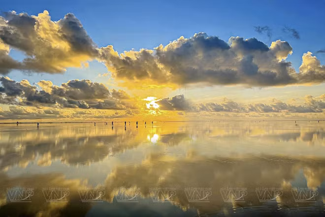 El mar infinito en Thai Binh ảnh 1