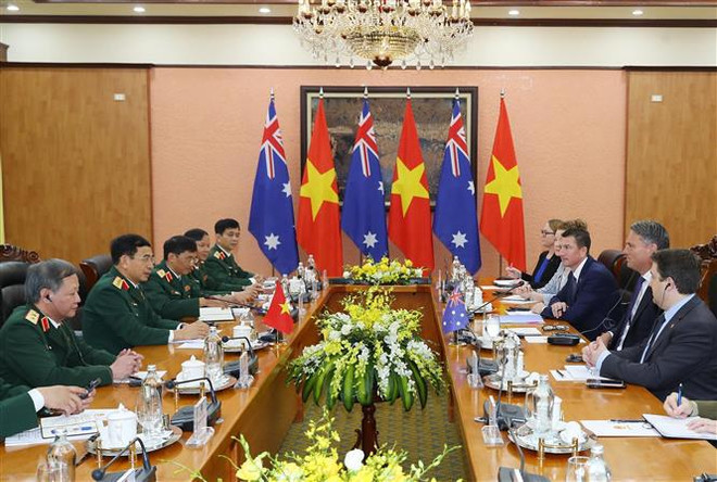 Fomentan Vietnam y Australia cooperación en defensa ảnh 2 Fomentan Vietnam y Australia cooperación en defensa ảnh 2