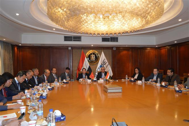 Vicepresidente parlamentario vietnamita realiza visita a Egipto ảnh 2 Vicepresidente parlamentario vietnamita realiza visita a Egipto ảnh 2