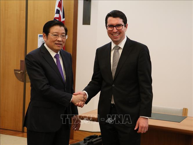 Delegación del PCV realiza visita de trabajo a Australia ảnh 1 Delegación del PCV realiza visita de trabajo a Australia ảnh 1