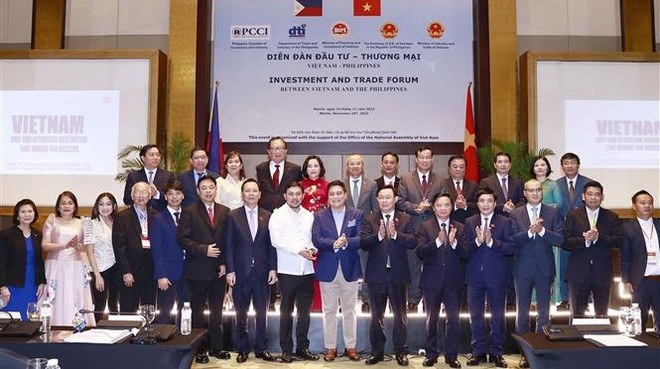 Titular del Parlamento vietnamita asiste al Foro de Inversión y Comercio Vietnam-Filipinas ảnh 1 Titular del Parlamento vietnamita asiste al Foro de Inversión y Comercio Vietnam-Filipinas ảnh 1