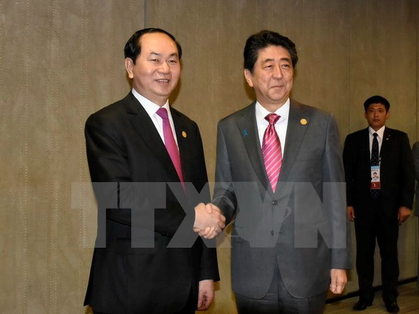 Vietnam y Japón acuerdan fomentar lazos en diversas esferas ảnh 1 Vietnam y Japón acuerdan fomentar lazos en diversas esferas ảnh 1