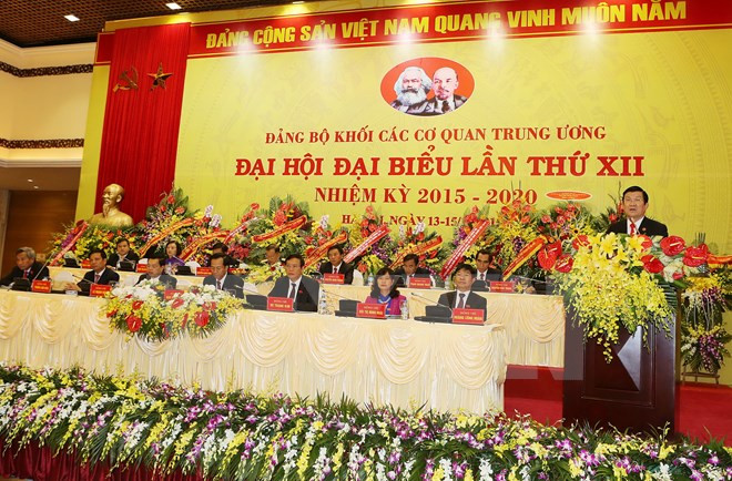 Inauguran asamblea partidista de órganos centrales de Vietnam ảnh 1 Inauguran asamblea partidista de órganos centrales de Vietnam ảnh 1