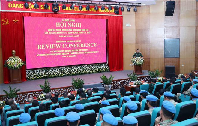 Vietnam por alcanzar el 20% de mujeres en fuerzas de mantenimiento de paz ảnh 1