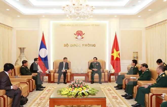 Vietnam y Laos estrechan cooperación en defensa ảnh 1 Vietnam y Laos estrechan cooperación en defensa ảnh 1