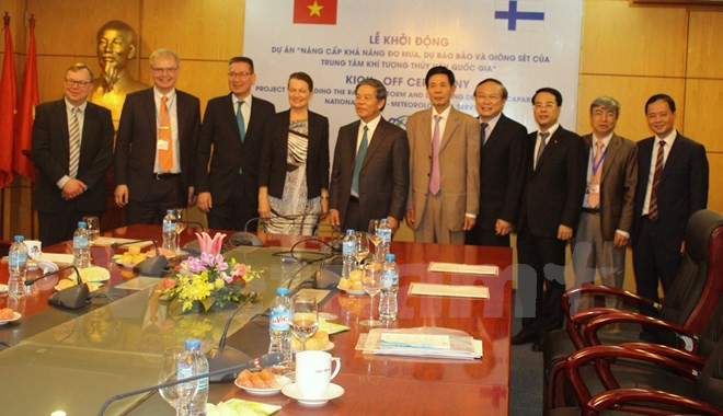 Vietnam moderniza sistema de pronósticos meteorológicos con asistencia finlandesa ảnh 1 Vietnam moderniza sistema de pronósticos meteorológicos con asistencia finlandesa ảnh 1