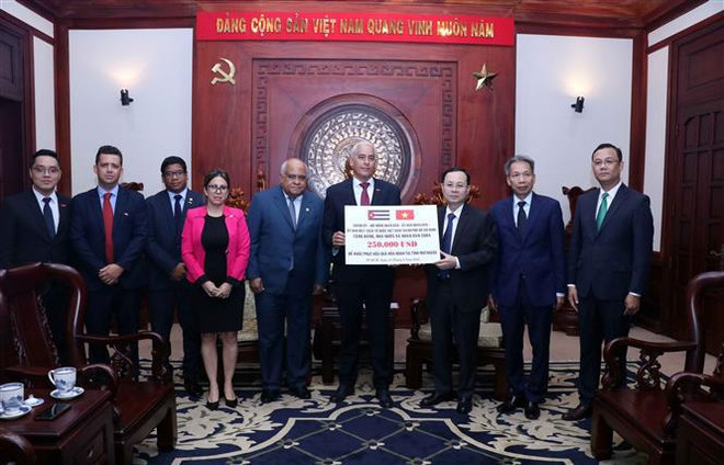 Ciudad Ho Chi Minh consolida cooperación con Cuba ảnh 1 Ciudad Ho Chi Minh consolida cooperación con Cuba ảnh 1