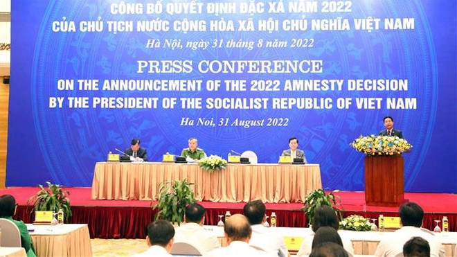 Anuncian decisión del Presidente de Vietnam sobre amnistía en 2022 ảnh 1 Anuncian decisión del Presidente de Vietnam sobre amnistía en 2022 ảnh 1