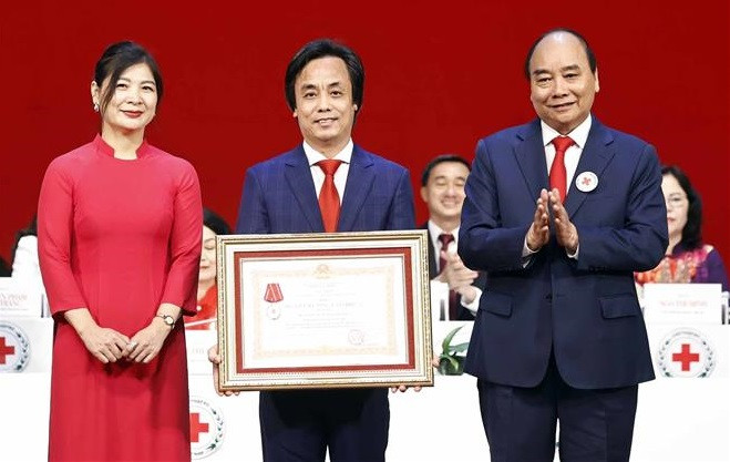 Presidente vietnamita insta a promover actividades y valores humanitarios ảnh 1 Presidente vietnamita insta a promover actividades y valores humanitarios ảnh 1