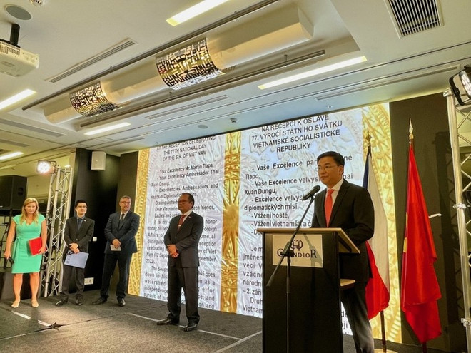 Celebración del Día Nacional de Vietnam en diversos países ảnh 1 Celebración del Día Nacional de Vietnam en diversos países ảnh 1