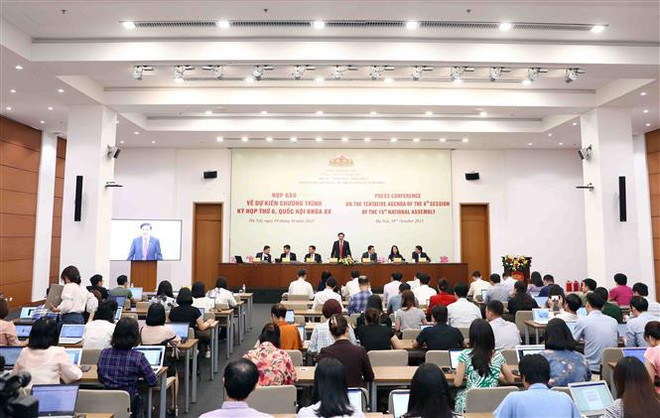 Amplia agenda de sexto período de sesiones del Parlamento vietnamita ảnh 1