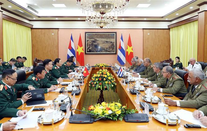 Jefe del Estado Mayor General de Cuba visita Vietnam ảnh 1 Jefe del Estado Mayor General de Cuba visita Vietnam ảnh 1