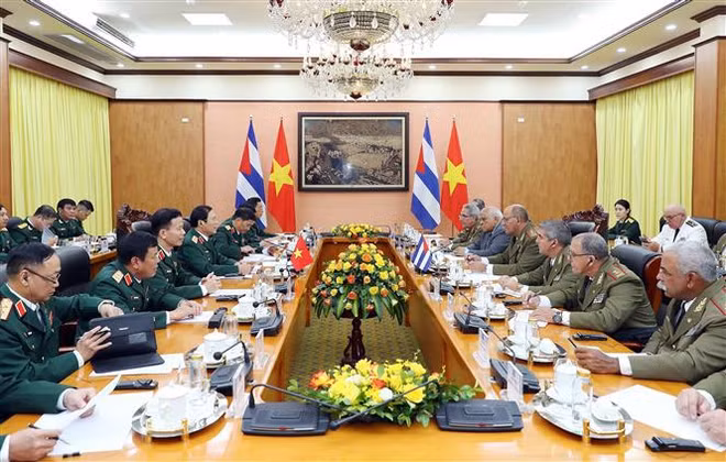 Jefe del Estado Mayor General de Cuba visita Vietnam ảnh 1