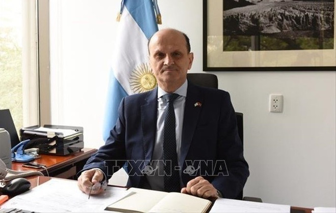 Embajador de Argentina aspira a mejor desarrollo de relaciones con Vietnam ảnh 1 Embajador de Argentina aspira a mejor desarrollo de relaciones con Vietnam ảnh 1