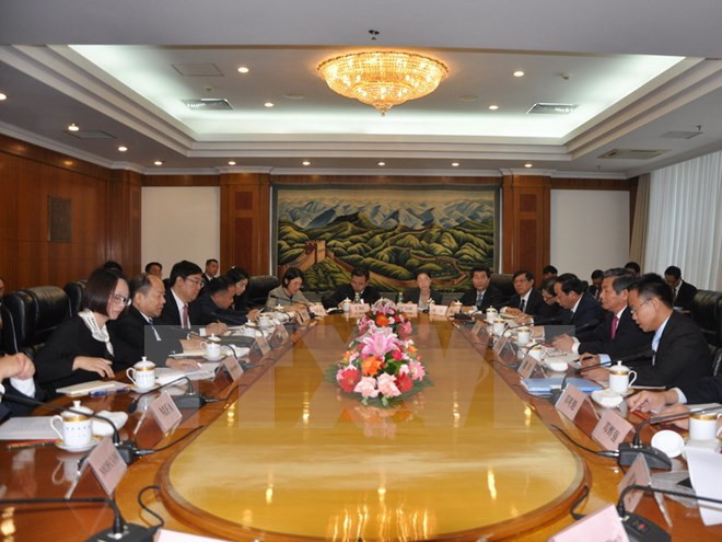 Vietnam y China intensifican cooperación en infraestructura terrestre ảnh 1 Vietnam y China intensifican cooperación en infraestructura terrestre ảnh 1