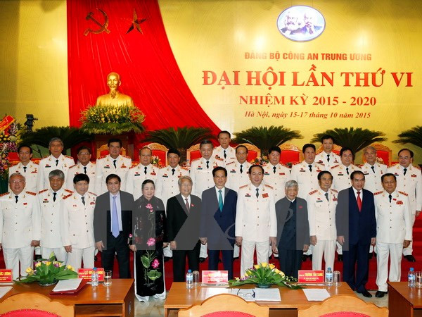 Inauguran asamblea partidista de fuerza policiaca de Vietnam ảnh 1 Inauguran asamblea partidista de fuerza policiaca de Vietnam ảnh 1