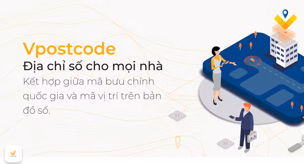 Estrena Vietnam plataforma de código postal Vpostcode ảnh 1