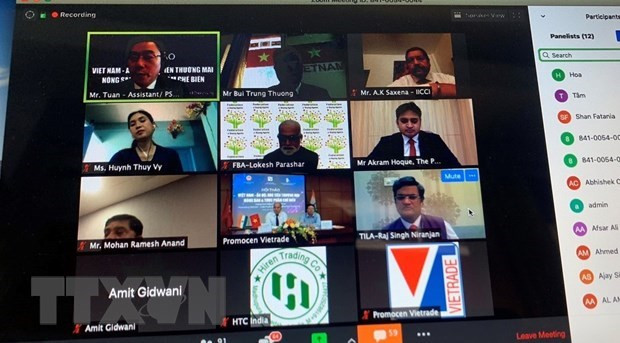 Vietnam y la India por promover comercio de productos agrícolas ảnh 1 Vietnam y la India por promover comercio de productos agrícolas ảnh 1