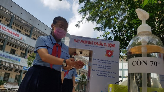 Lanzan en Vietnam concurso de diseño de lavadoras automáticas de manos ảnh 1 Lanzan en Vietnam concurso de diseño de lavadoras automáticas de manos ảnh 1