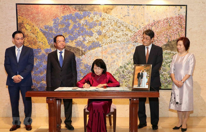Felicita vicepresidenta de Vietnam al emperador japonés Naruhito por su coronación ảnh 1 Felicita vicepresidenta de Vietnam al emperador japonés Naruhito por su coronación ảnh 1