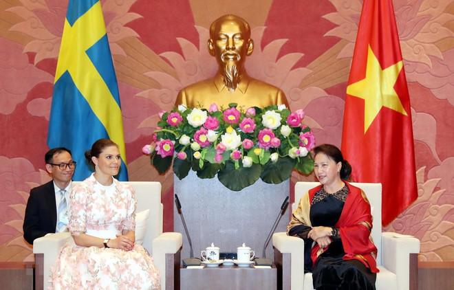Resalta presidenta del Parlamento de Vietnam la amistad de medio siglo con Suecia ảnh 1 Resalta presidenta del Parlamento de Vietnam la amistad de medio siglo con Suecia ảnh 1