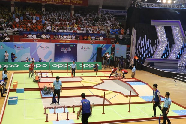 Inician en Vietnam ronda final de Concurso Nacional de Robótica ảnh 1 Inician en Vietnam ronda final de Concurso Nacional de Robótica ảnh 1