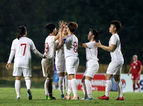 Selección femenina sub-19 de Vietnam se clasifica al Campeonato de Fútbol Asiático ảnh 1 Selección femenina sub-19 de Vietnam se clasifica al Campeonato de Fútbol Asiático ảnh 1