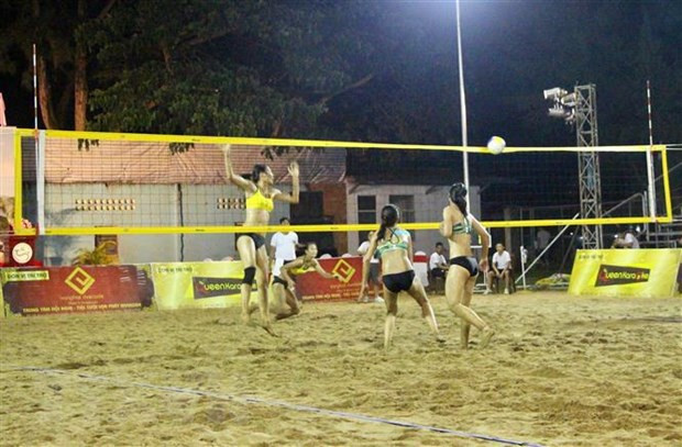 Inauguran en Vietnam Torneo Femenino Internacional de Voleibol de Playa ảnh 1 Inauguran en Vietnam Torneo Femenino Internacional de Voleibol de Playa ảnh 1