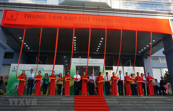 Inauguran en Vietnam Centro de Prensa de Ciudad Ho Chi Minh ảnh 1