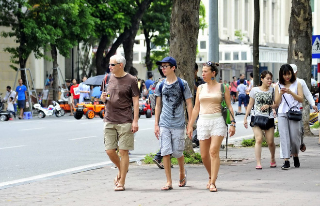 Hanoi recibe a 440 mil turistas durante cuatro días de asueto ảnh 1 Hanoi recibe a 440 mil turistas durante cuatro días de asueto ảnh 1